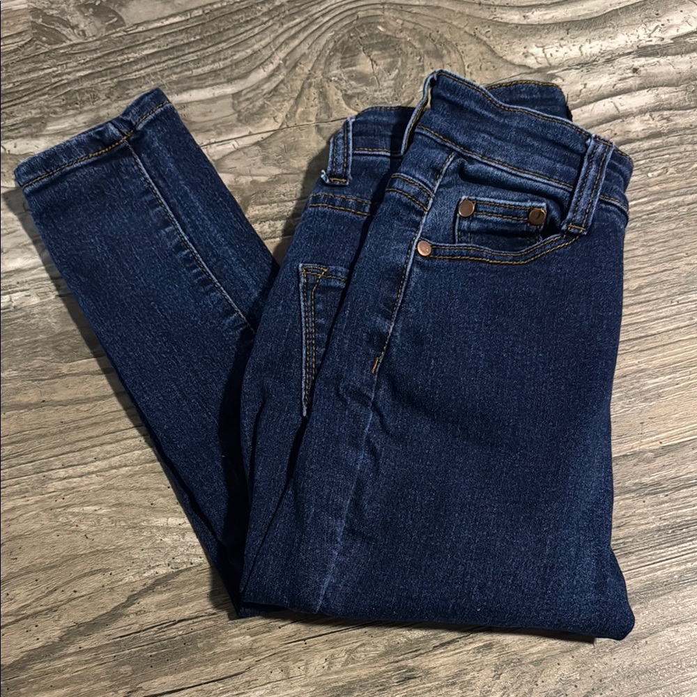 Fashion Nova Blue High Rise Jeans